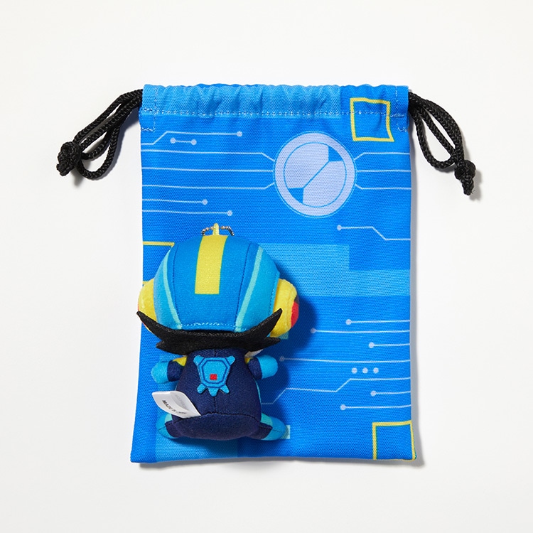 イーカプコン |ロックマンエグゼ ミニぬいぐるみ＆巾着セット