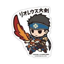 イーカプコン |CAPCOM×B-SIDEステッカー モンスターハンター