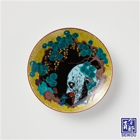 イーカプコン |バイオハザード×九谷焼豆皿 ゾンビ(ゾンビ): 食器類