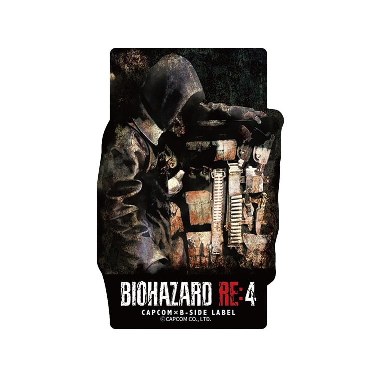イーカプコン |CAPCOM×B-SIDEステッカー バイオハザード RE:4 武器商人