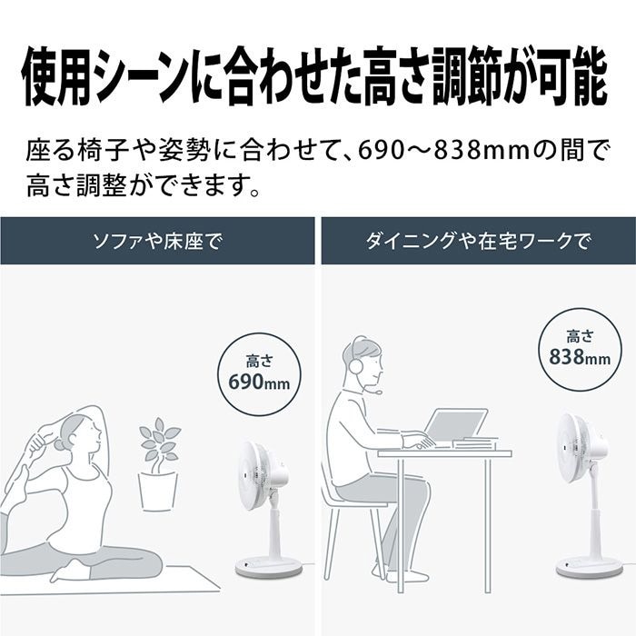 SHARP プラズマクラスター扇風機 PJ-T3AS: 生活雑貨・家電／はぴねすくらぶ