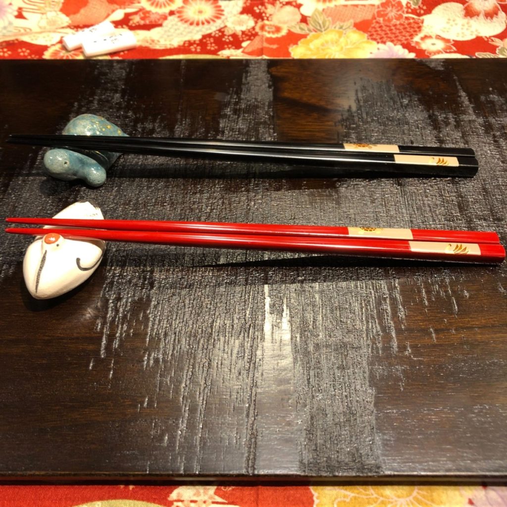 鶴亀のお箸とお箸置のご紹介(銀座夏野本店)｜日本最大級の箸の通販