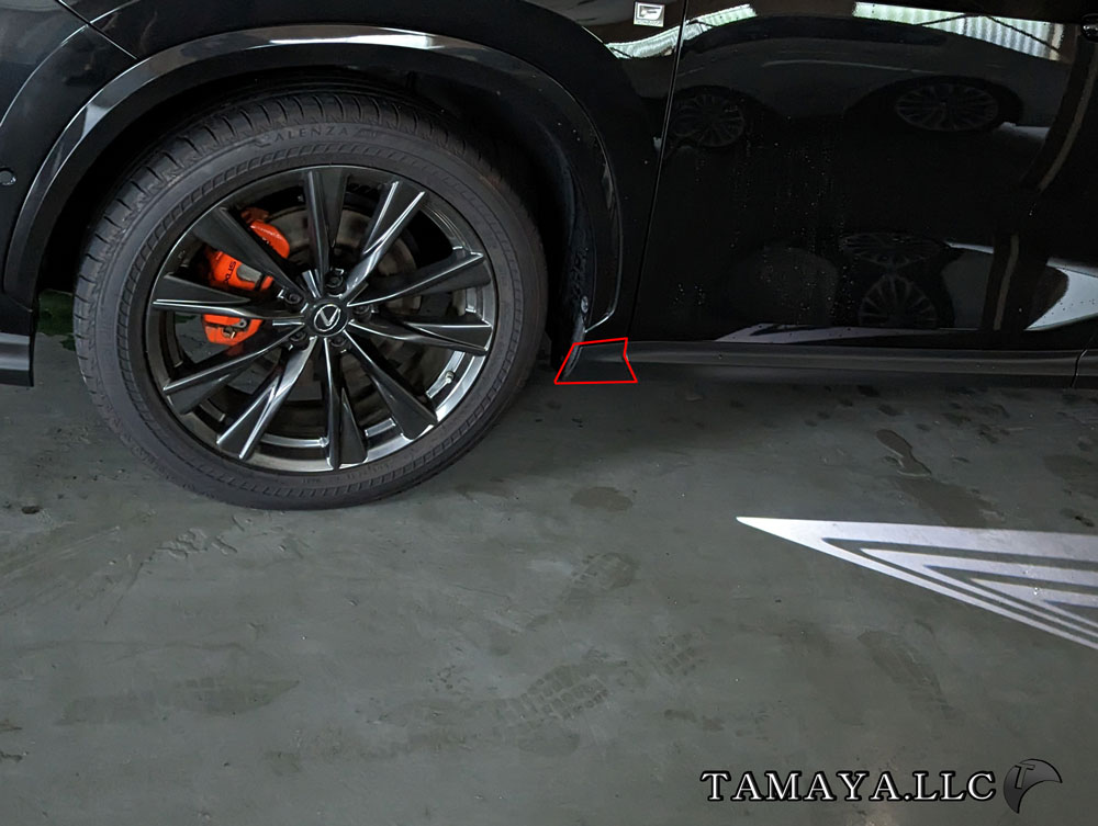 RXオプションのプロジェクションウェルカムイルミをNXへ | カスタム