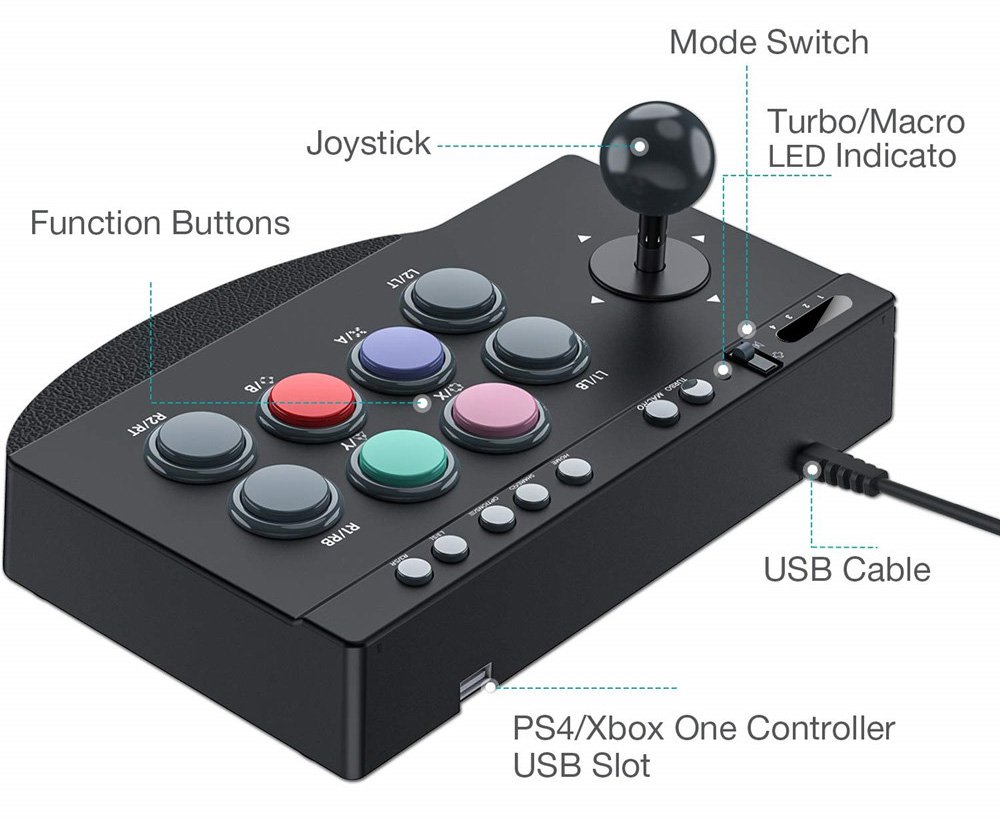 PXN-0082 | PXN Racing Wheel, Game Controller, Arcade Stick for