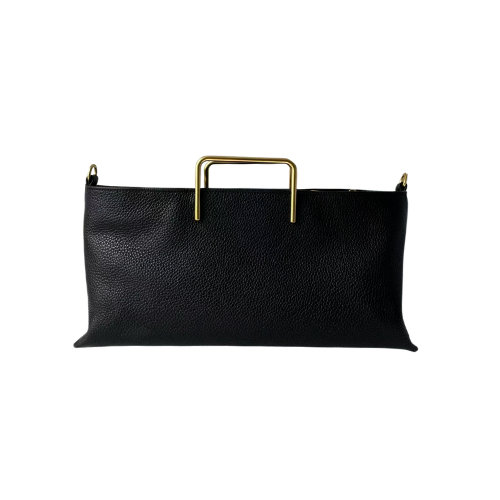 すぐ届く】Black | Wallet gold handle bag – EMMAAURA