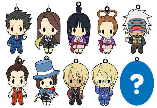 empty | PRODUCT | D4 Series | 逆転裁判/逆転検事 ラバーストラップ