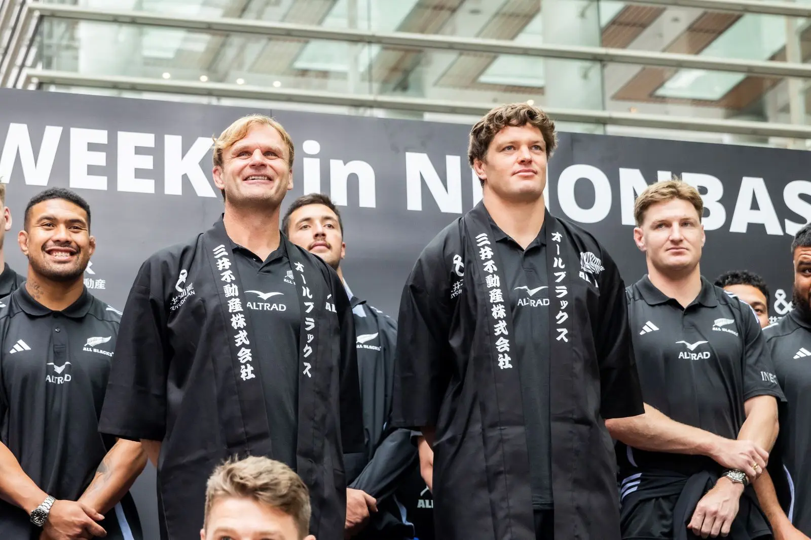 ラグビー“オールブラックス”来日！「ALL BLACKS WEEK in Nihonbashi