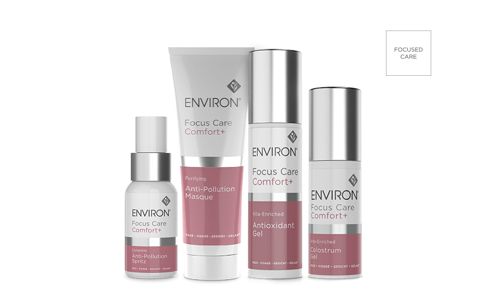 Focus Care Comfort+™ Range | Specialist Skin Care | Environ