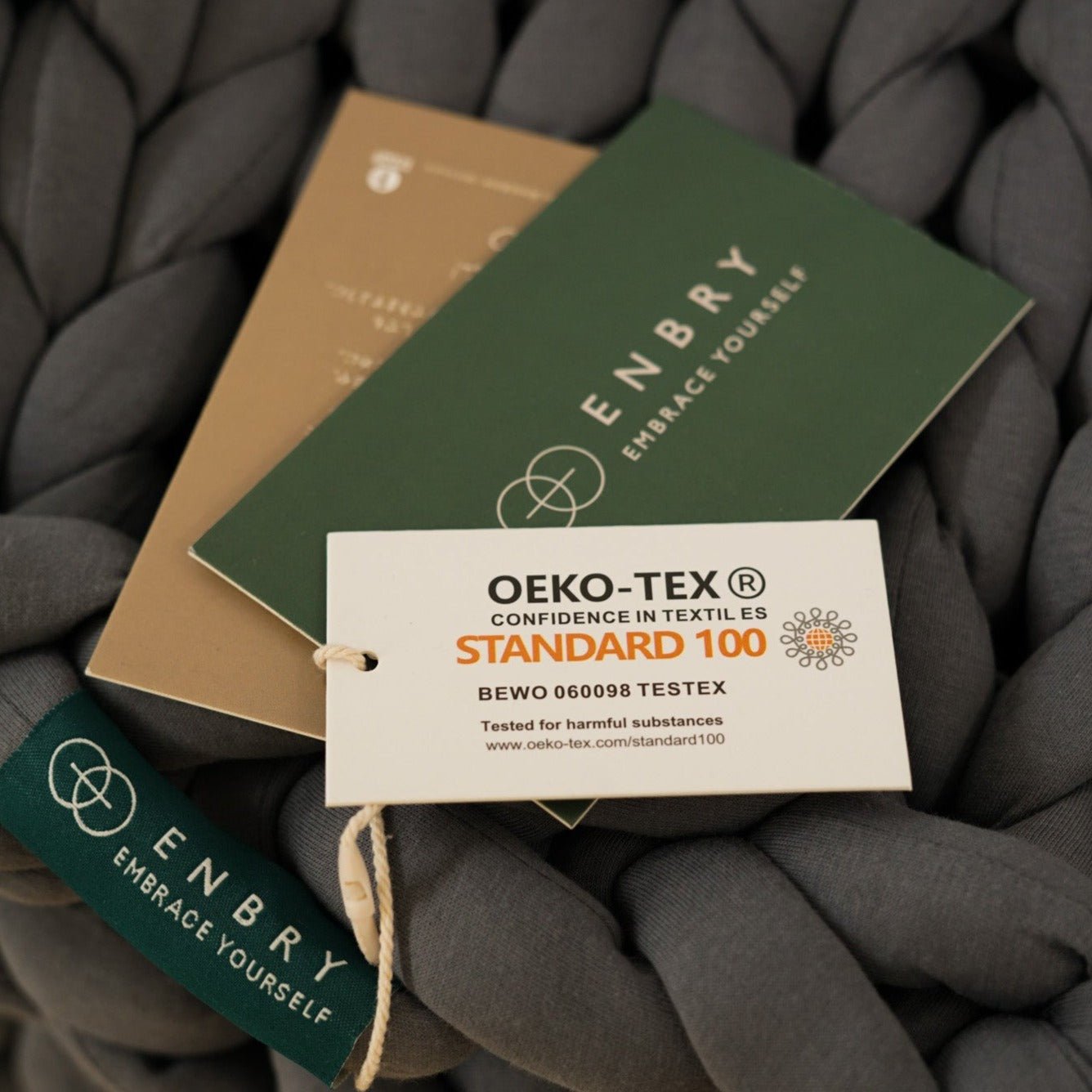 M: 5kg ] ENBRY ウェイテッドブランケット ENBRY Embraceable You