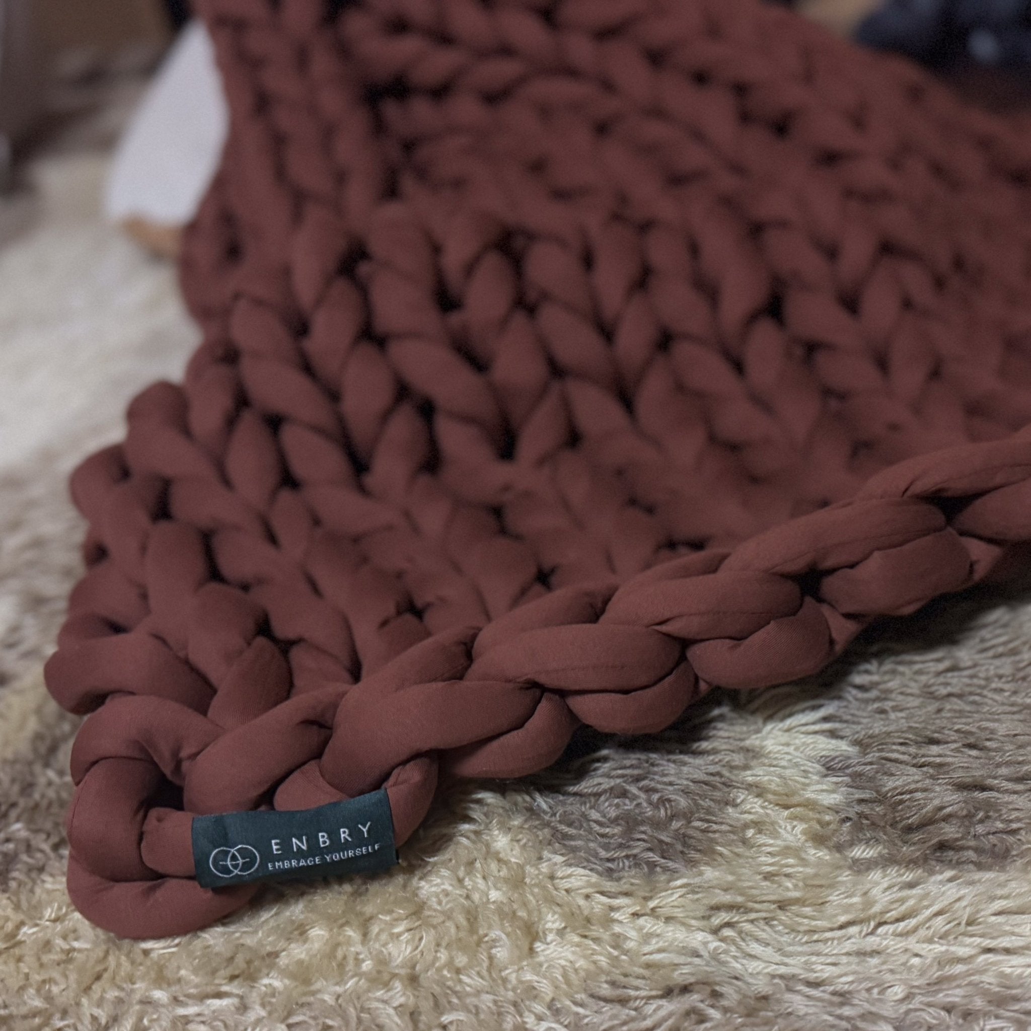 M: 5kg ] ENBRY ウェイテッドブランケット ENBRY Embraceable You