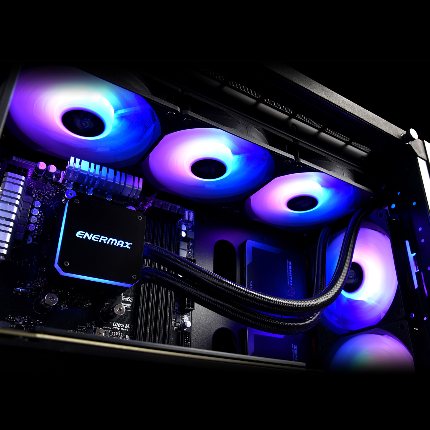 LIQMAX III ARGB series 360mm CPU liquid cooler - Products