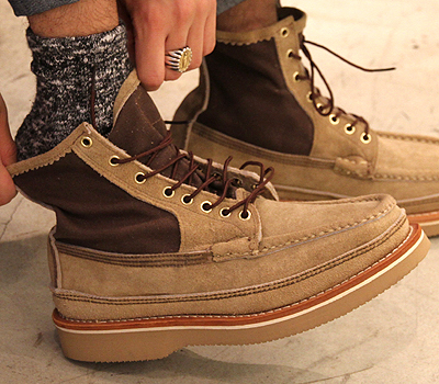 ラッセルモカシン（RUSSELL MOCCASIN）PH SAFARI ララミースウェード