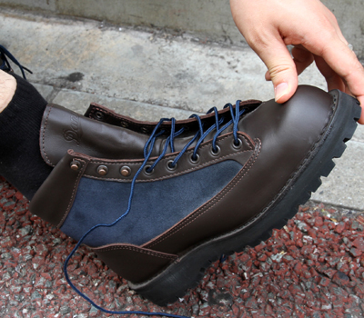 ダナー（DANNER）38800X ブラウン×ブルースエードを履いてみた