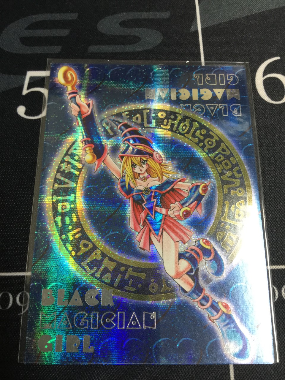 シークレットレア仕様】 DDM ブラックマジシャンガール (青