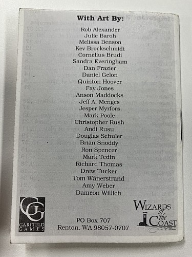 MTG, マジック:ザ・ギャザリング 通販 | ENNDAL GAMES / MTG初期の説明書