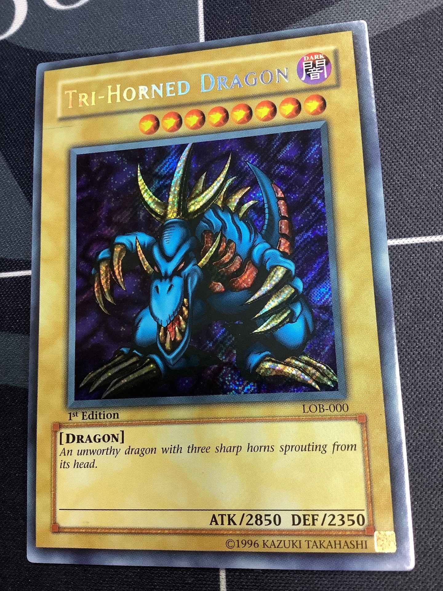 TRI-HORNED DRAGON(トライホーンドラゴン) LOB-000 アジア版 【実物