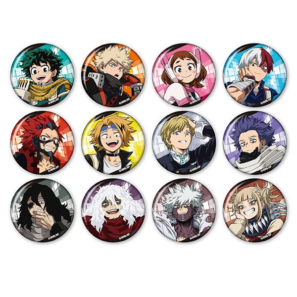 アニメ『僕のヒーローアカデミア』 グリッターカンバッジコレクション3