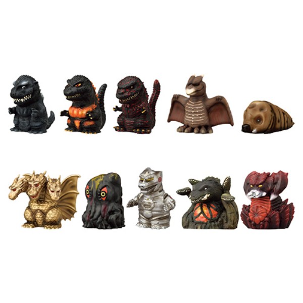Godzilla Sofvi puppet mascot[1 BOX 10 packs]｜Products｜Ensky Co