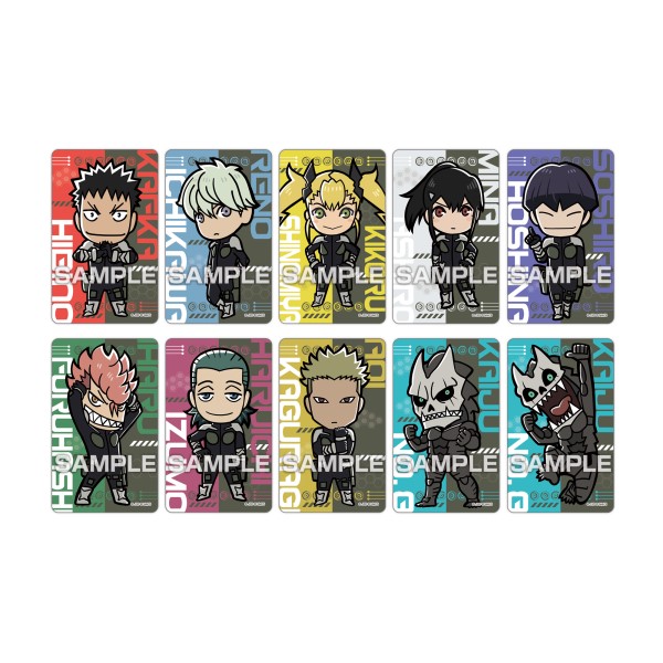 アニメ『怪獣8号』 デコステッカー ガムつき【1BOX 20パック入り