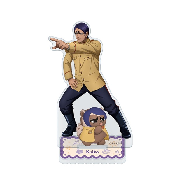 ゴールデンカムイ×どうぶつフォーゼ アクリルスタンド /(10)鯉登少尉