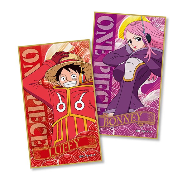 ワンピース 華絵札色紙コレクション エッグヘッド編【1BOX 9パック入り