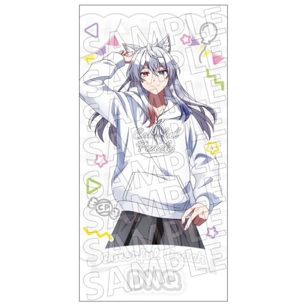 カラフルピーチ ビジュアルバスタオル からぴちピクニック / どぬく