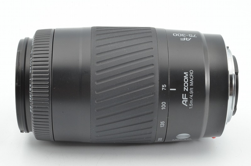 Excellent++ MINOLTA AF ZOOM 75-300mm F/4.5-5.6 With Filter From