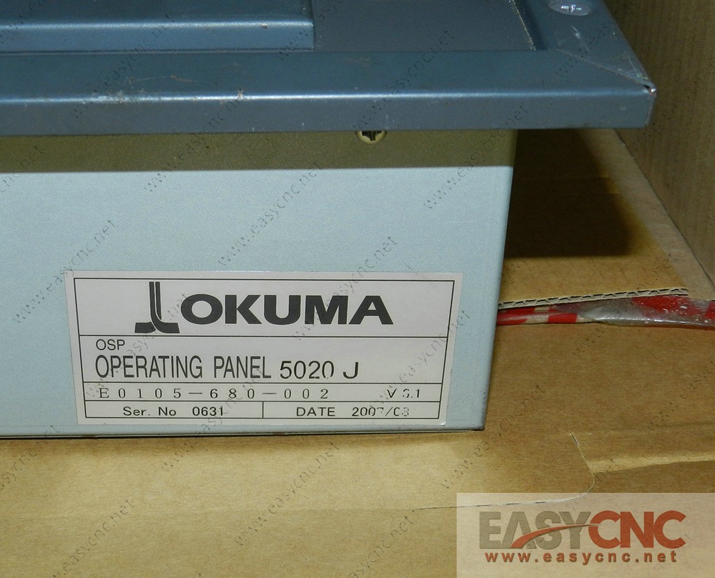 EASYCNC ONLINE SHOPPING E0105-680-002 OKUMA OSP OPERATING PANEL 5020J