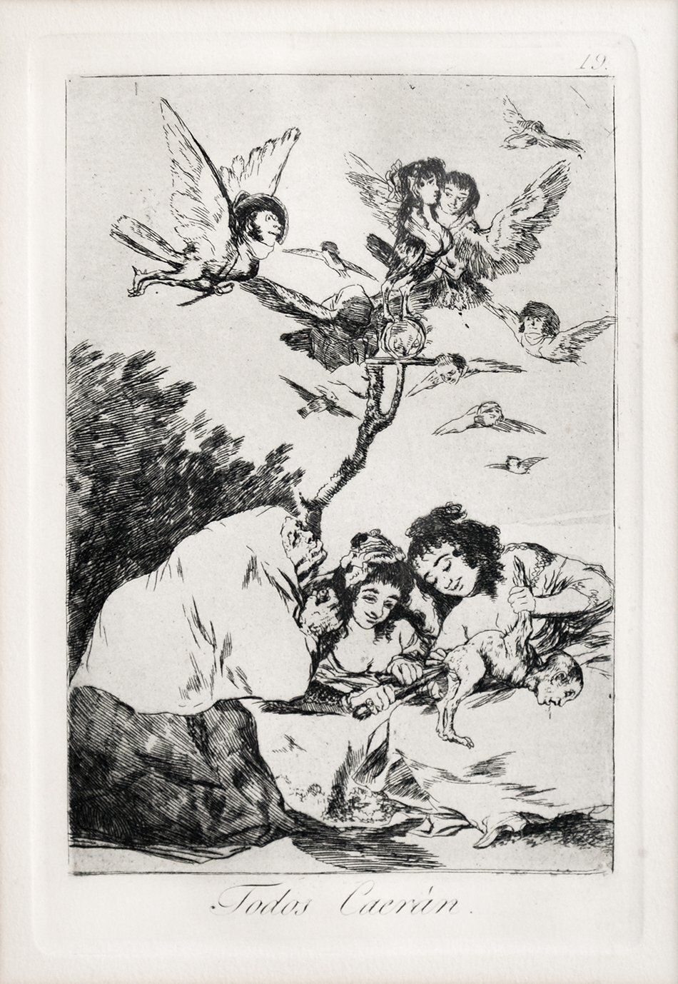 ゴヤ複製銅版画4点 - えびな書店オンラインギャラリー