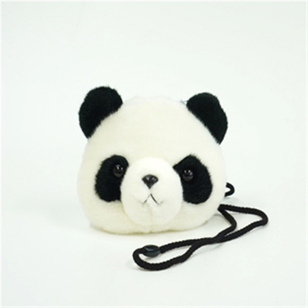 アドベンチャーワールド公式パンダ顔ポシェット: ぬいぐるみオンライン