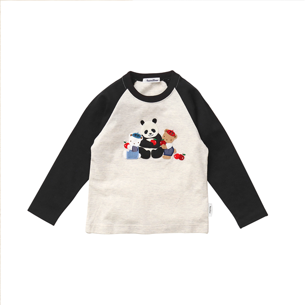 アドベンチャーワールド公式familiar Tシャツ（長袖）(90): アパレル