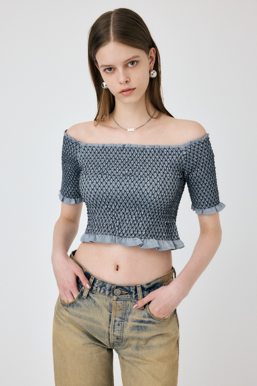 MOUSSY | WAVY オフショルダートップス (その他トップス ) |SHEL'TTER