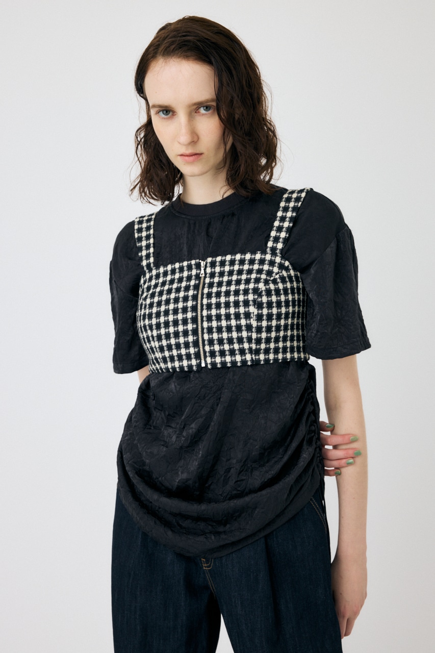 MOUSSY | COMPACT TWEED ビスチェ (その他トップス ) |SHEL'TTER WEBSTORE