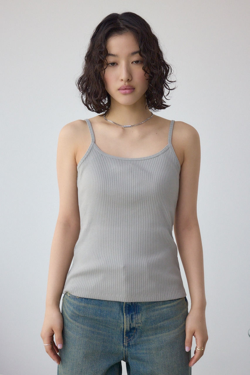 AZUL BY MOUSSY | ファインリブキャミソール (キャミソール ) |SHEL