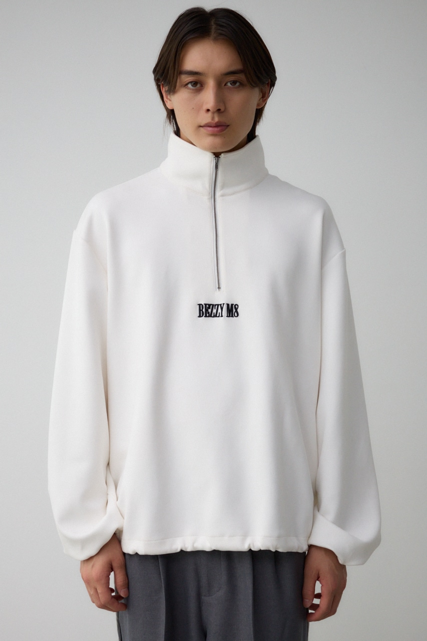 AZUL BY MOUSSY | フェイクスウェードハーフジップPO (その他トップス