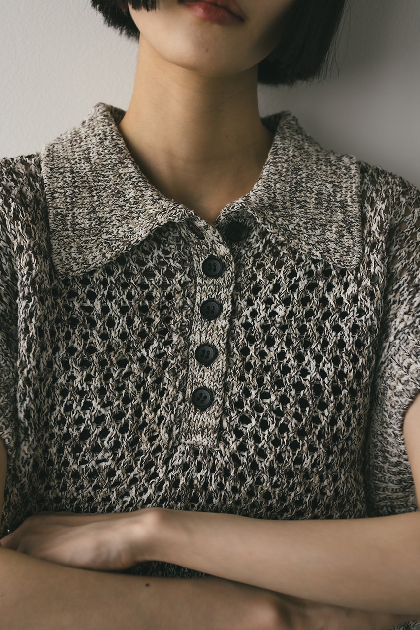 STYLEMIXER | クロシェポロニット (ニット ) |SHEL'TTER WEBSTORE