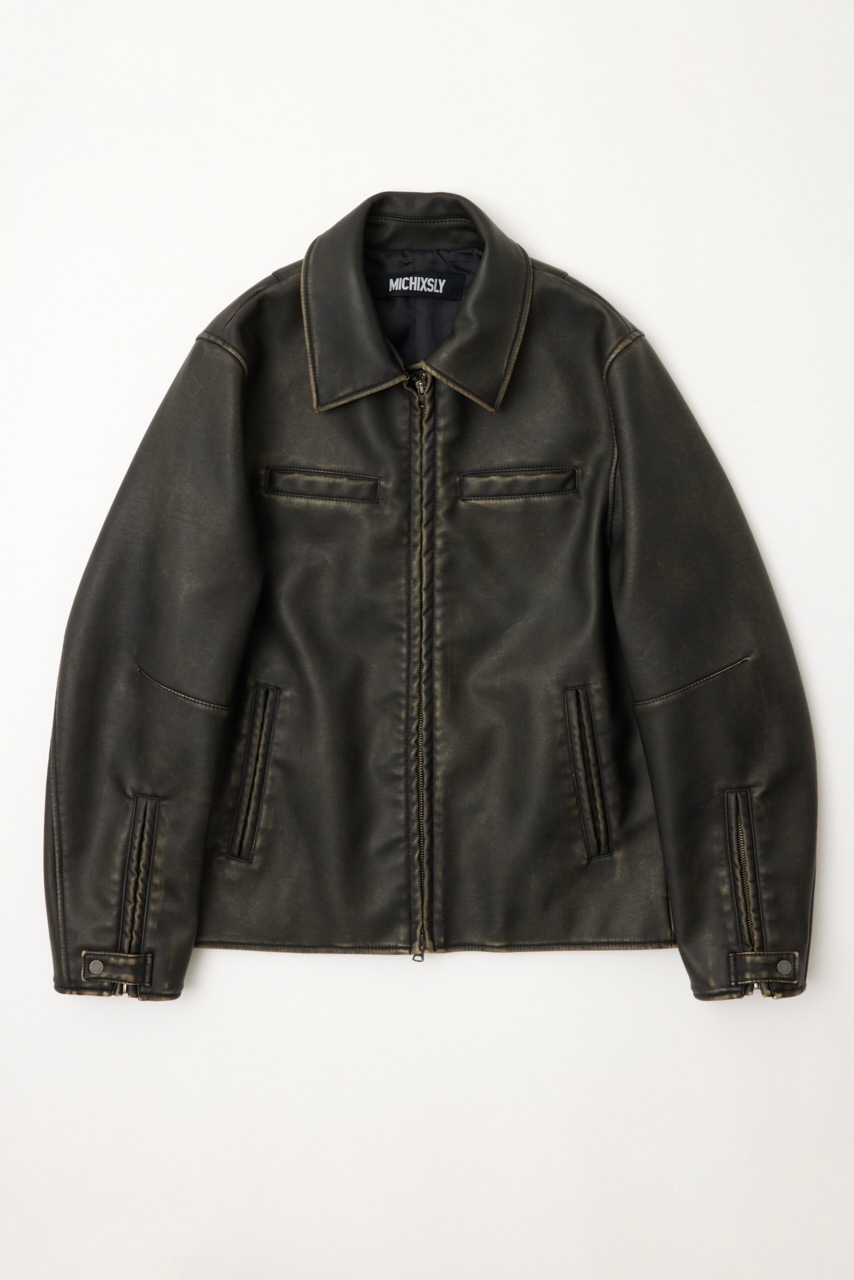 SLY | MICHIXSLY F／LEATHER ジャケット (ジャケット ) |SHEL'TTER