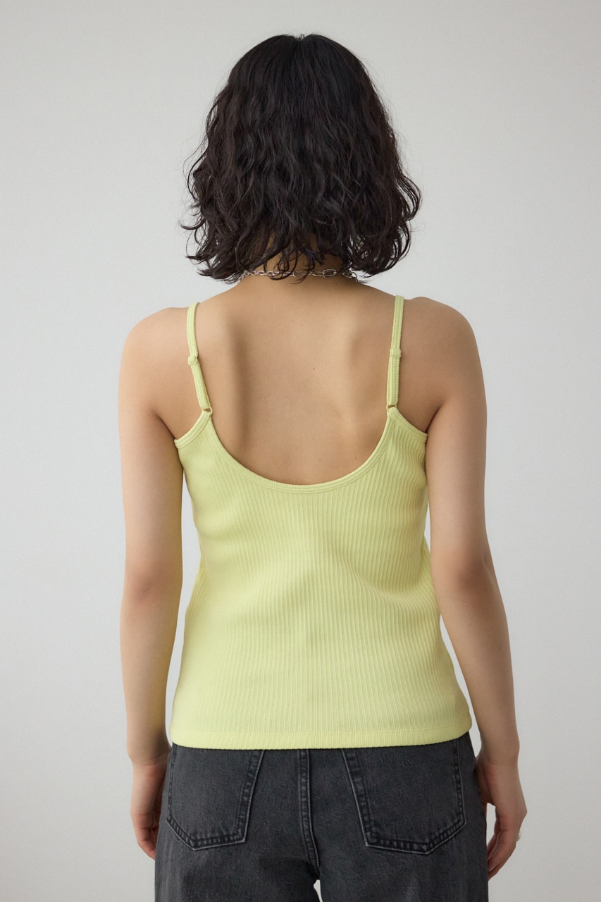 AZUL BY MOUSSY | ファインリブキャミソール (キャミソール ) |SHEL