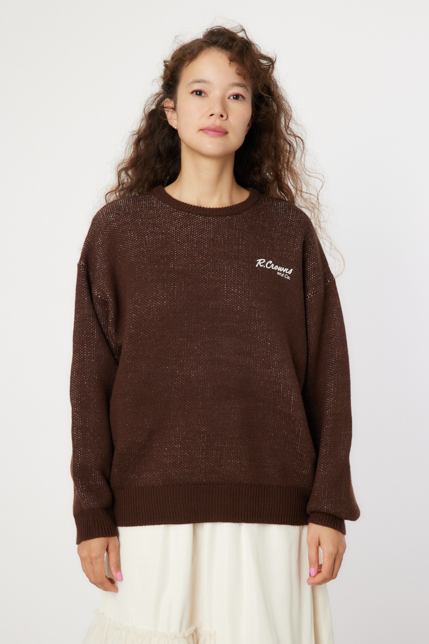 RODEO CROWNS WIDE BOWL | MIX COLOR LOGOニットトップス (ニット