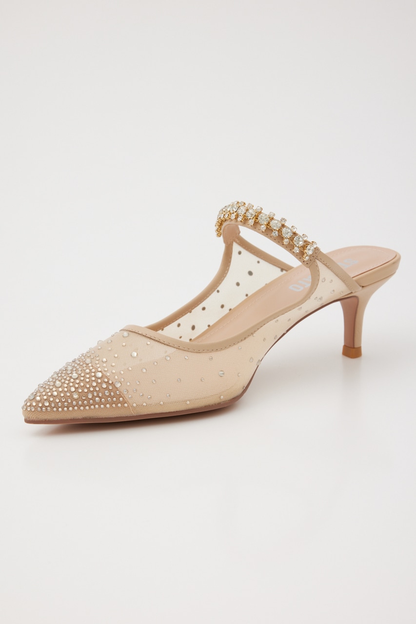 STACCATO | ブライトシャインシースルーミュール (サンダル ) |SHEL