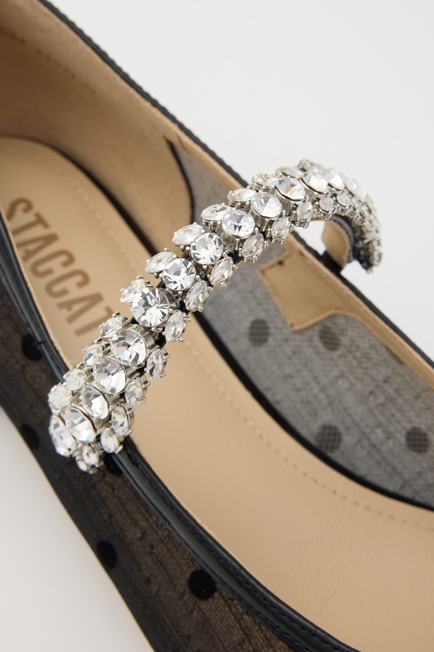 STACCATO | ドットヌーディーメリージェーンパンプス (スリッポン