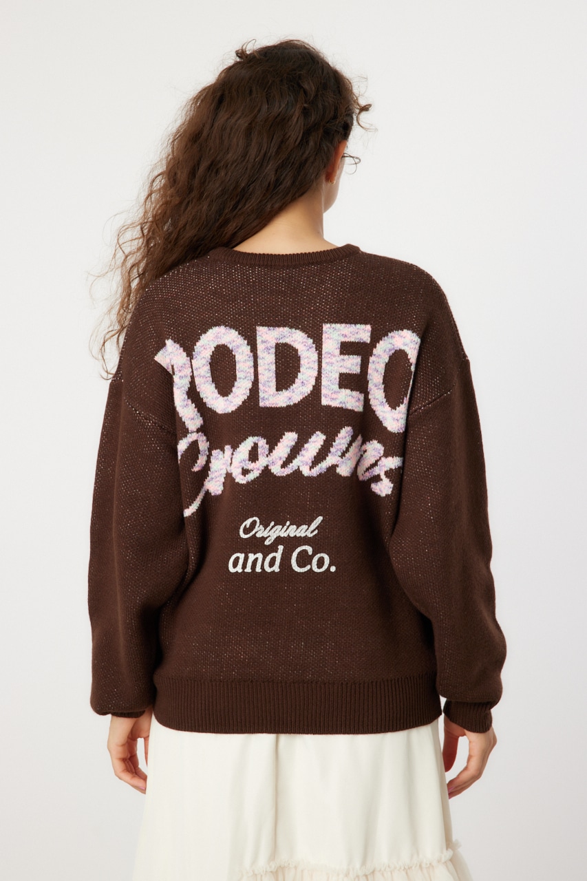 RODEO CROWNS WIDE BOWL | MIX COLOR LOGOニットトップス (ニット