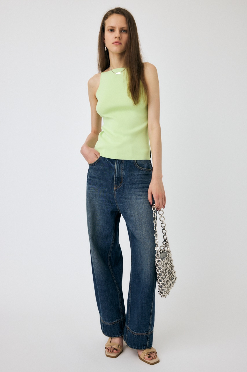 MOUSSY | SQUARE LINE ニットキャミ (キャミソール ) |SHEL'TTER WEBSTORE