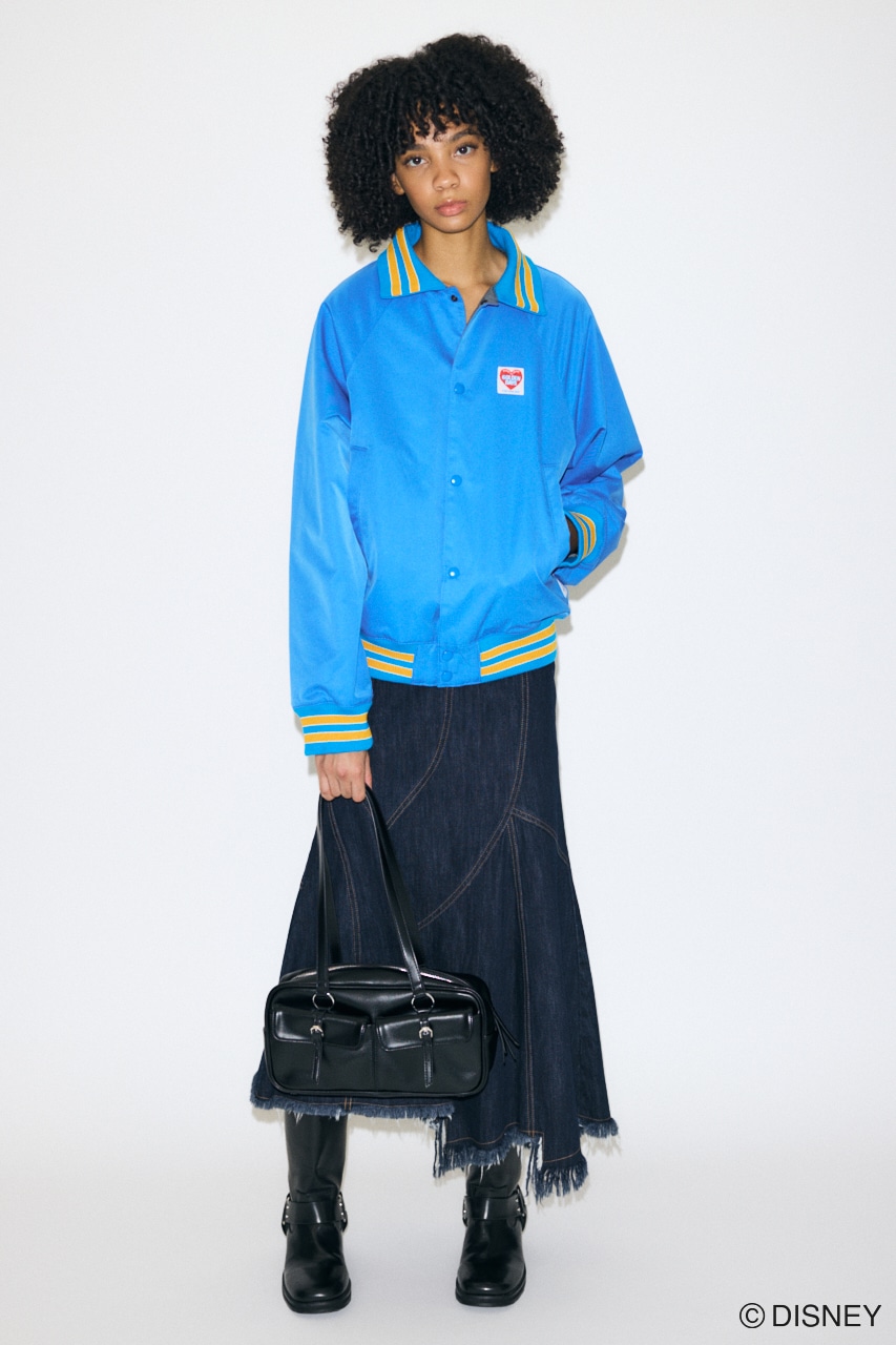 Disney SERIES CREATED by MUS | MD BACKWARDS バーシティジャケット