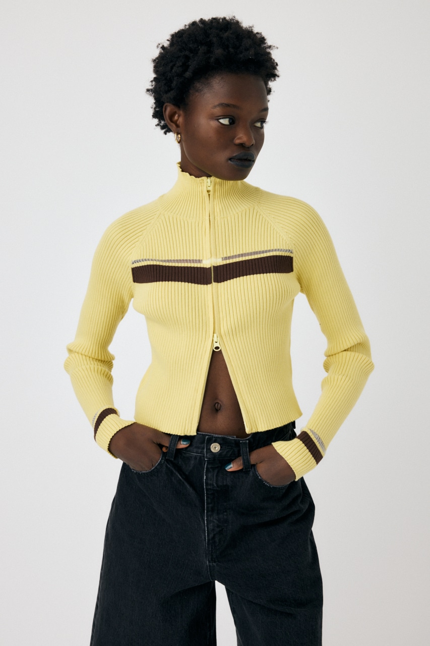 MOUSSY | W ZIP TRUCK ニット (ニット ) |SHEL'TTER WEBSTORE