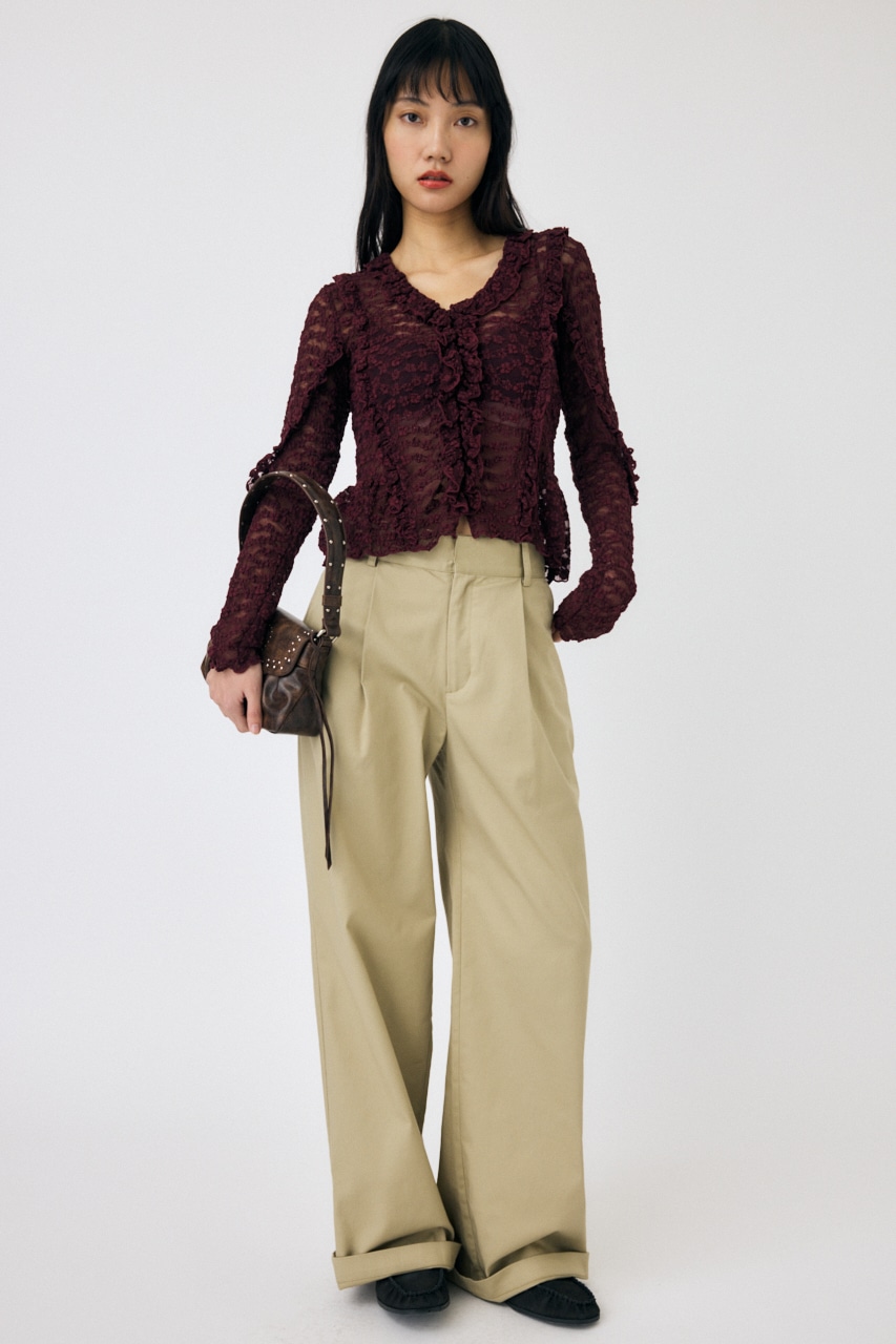 MOUSSY | DROP WAIST チノパンツ (パンツ ) |SHEL'TTER WEBSTORE