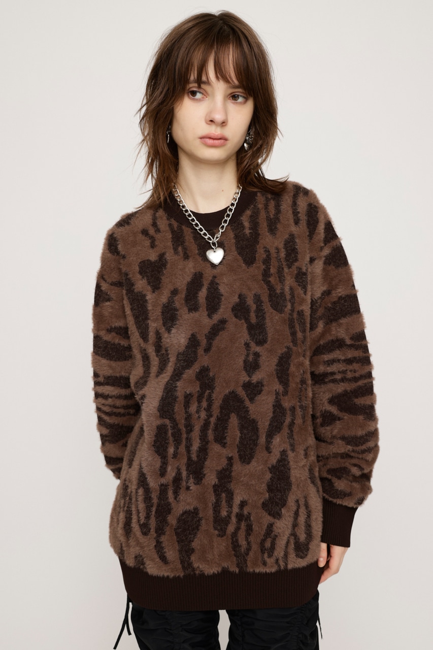 SLY | LEOPARD MOLLE JQ トップス (ニット ) |SHEL'TTER WEBSTORE