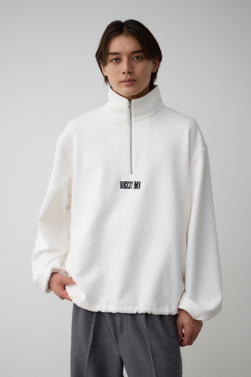 AZUL BY MOUSSY | フェイクスウェードハーフジップPO (その他トップス