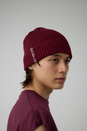 AZUL BY MOUSSY | ブランケットステッチニットキャップ (帽子 ) |SHEL