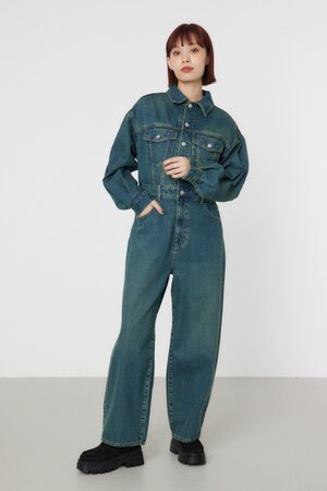 SIMPSON つなぎ ジャンプスーツ オーバーオール オールインワン 楽天